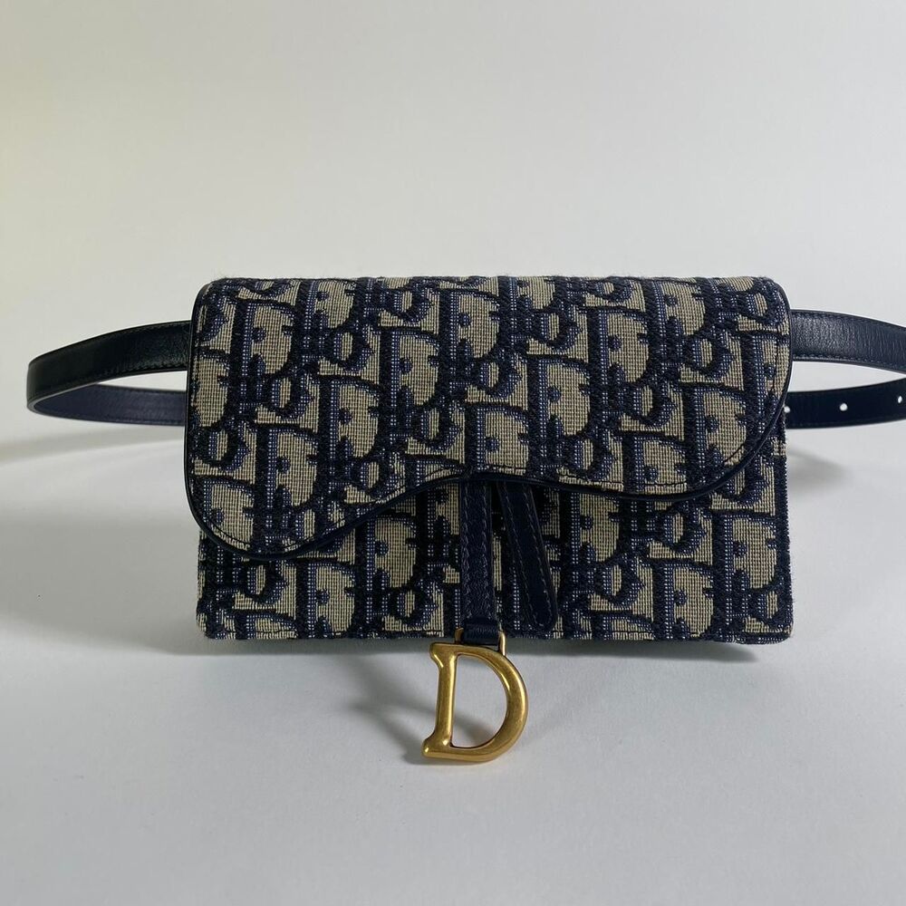 Authentic Dior Saddle Belt Pouch